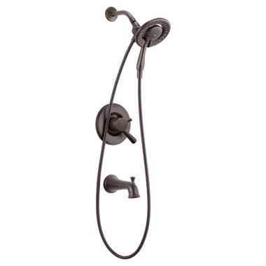 Click here to see Delta T17493-RB-I Delta T17493-RB-I Venetian Bronze In2ition Monitor Tub/Shower Trim