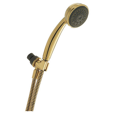 Click here to see Peerless 76516PB Peerless 76516PB Polished Brass 5-Function Hand Shower