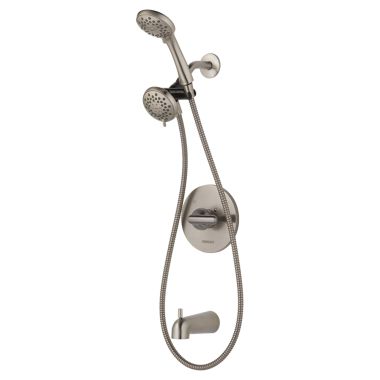 Click here to see Peerless P18437-BN Peerless P18437-BN Brushed Nickel Tub/Shower Trim