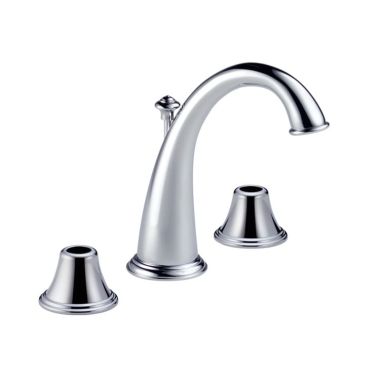 Click here to see Brizo 6526LF-PCLHP-ECO Brizo 6526LF-PCLHP-ECO Providence Two-Handle Widespread Bathroom Faucet, Less Handles, 1.2 gpm, Chrome