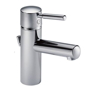 Click here to see Brizo 65014LF-PC-ECO Brizo Quiessence Single-Handle Polished Chrome Vessel Lavatory Faucet with Metal Pop-Up, 1.2 GPM, Single-Hole, Lever Handle - 65014LF-PC-ECO