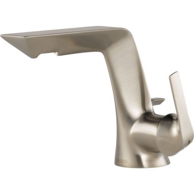 Click here to see Brizo 65050LF-NK-ECO Brizo Sotria Single-Handle Brilliance Luxe Nickel Bathroom Faucet with Metal Pop-Up, 1.2 GPM, Single-Hole, Ceramic Cartridge - 65050LF-NK-ECO