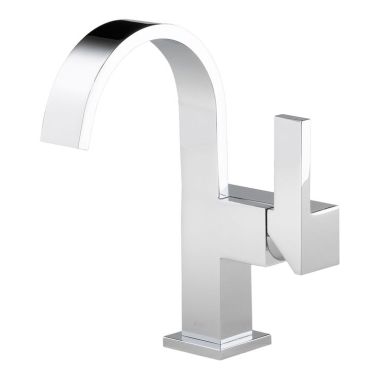 Click here to see Brizo 65080LF-PC-ECO Brizo Siderna Single-Handle Polished Chrome Bathroom Faucet, 1.2 GPM, Single-Hole, Ceramic Cartridge, Less Drain - 65080LF-PC-ECO