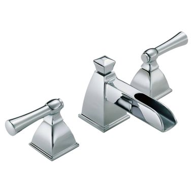 Click here to see Brizo 65345LF-PC-ECO Brizo 65345LF-PC-ECO Vesi Two-Handle Widespread Bathroom Faucet, Channel Spout, 1.2 gpm, Polished Chrome