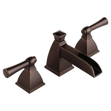 Click here to see Brizo 65345LF-RB-ECO Brizo 65345LF-RB-ECO Vesi Two-Handle Widespread Bathroom Faucet, Channel Spout, 1.2 gpm, Venetian Bronze