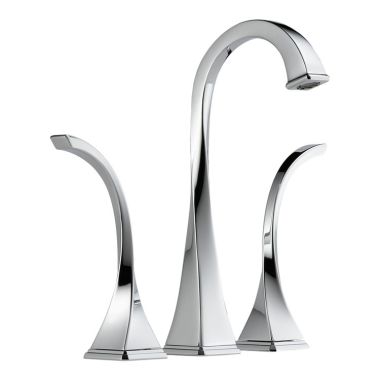 Click here to see Brizo 65430LF-PC-ECO Brizo Virage Two-Handle Widespread Deck-Mount Vessel Polished Chrome Bathroom Faucet with Metal Grid Strainer, 1.2 GPM - 65430LF-PC-ECO