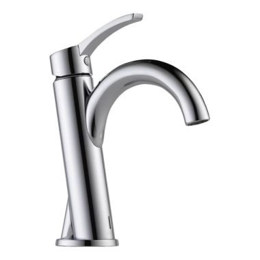 Click here to see Brizo 65975LF-PC-ECO Brizo Odin One-Handle Deck-Mount Polished Chrome Bathroom Faucet with SmartTouchPlus, 1.2 GPM, Single-Hole, Less Drain - 65975LF-PC-ECO