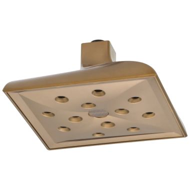 Click here to see Brizo 81330-BZ-ECO Brizo Virage 8in Brushed Bronze H2OKinetic Raincan Shower Head, Square, Single-Function, 2 GPM, Ceiling-Mount - 81330-BZ-ECO