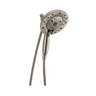 Click here to see Brizo 86220-NK-ECO Brizo Essential Multi-Function Hydrati 2-in-1 Shower, MagneDock, WaterSense, 1.75 GPM, Brilliance Luxe Nickel - 86220-NK-ECO