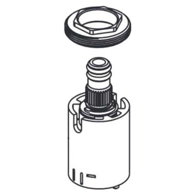 Click here to see Brizo RP90022 Brizo RP90022 Bonnet Nut and Valve Cartridge
