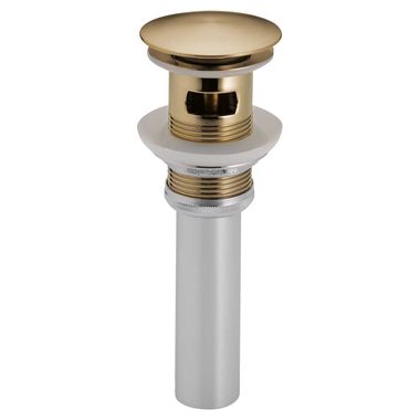 Click here to see Brizo RP72414GL Brizo RP72414GL Luxe Gold Push Button Pop-Up with Overflow