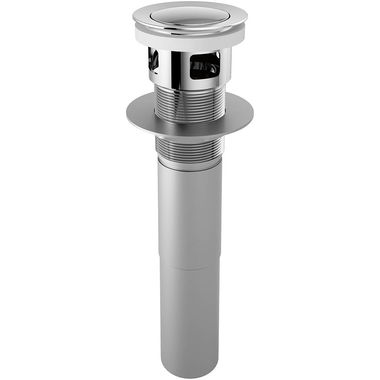 Click here to see Brizo RP81628PN Brizo Push Button Pop-Up with Overflow, Polished Nickel - (RP81628PN)