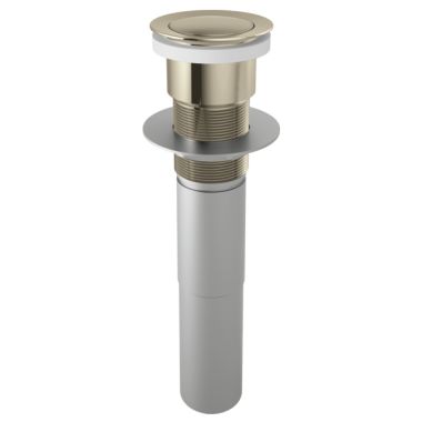 Click here to see Brizo RP81627PN Brizo RP81627PN Polished Nickel Push Button Pop-Up without Overflow