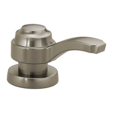 Click here to see Delta RP91347SP Delta Spargo Soap and Lotion Dispenser, Round, Spotshield Stainless - RP91347SP