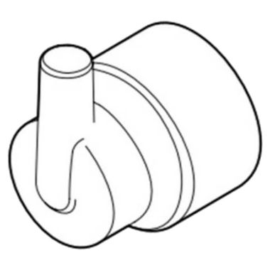 Click here to see Delta RP84973 Delta RP84973 Chrome Diverter Handle, Set Screw, and Button