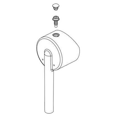 Click here to see Delta RP82134BL Delta Trinsic Matte Black Metal Lever Handle Kit for T3559LF-WL Single-Handle Wall-Mount Bathroom Faucet Trim, ADA-Compliant - RP82134BL