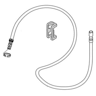 Click here to see Delta RP90843 Delta Broderick Pro 70in Hose Assembly for 9690-DST and 9690T-DST Single-Handle Pull-Down Spring Kitchen Faucet - RP90843