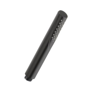 Click here to see Delta RP73384BL Delta Trinsic Cylindrical Matte Black Single-Function Hand Shower for T2748 Roman Tub Trim, 1.75 GPM, WaterSense - RP73384BL