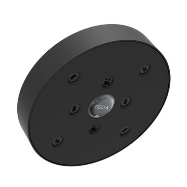 Click here to see Delta RP70175BL Delta Universal Showering 1.75 GPM H2Okinetic Single-Setting Raincan Showerhead for use with Compel and Trinsic Tub and Shower Collections, Matte Black - RP70175BL 