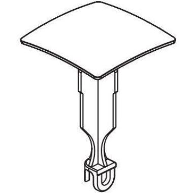 Click here to see Delta RP77715BL Delta RP77715BL Matte Black Square Stopper Assembly