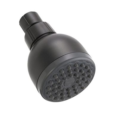 Click here to see Peerless RP75572OB Peerless A+ Single-Function Wall Mount Round Shower Head, 3in Round, 1.5 GPM, 80 PSI, WaterSense, Oil Rubbed Bronze - RP75572OB