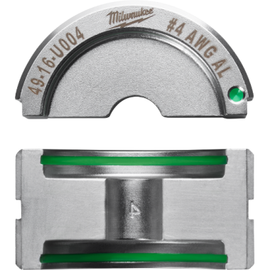 Click here to see Milwaukee 49-16-U004 Milwaukee 49-16-U004 #4 Aluminum U Style Die