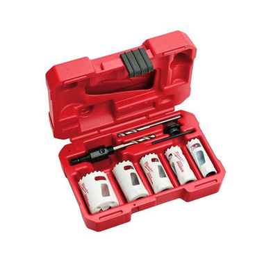 Click here to see Milwaukee 49-22-4081 Milwaukee 49-22-4081 Mechanics Hole Dozer Kit - 7 Pieces