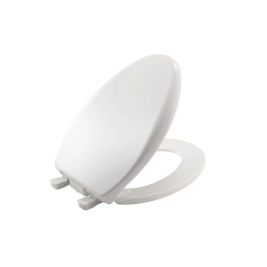 Click here to see Bemis 1200E3NL-390 Bemis Affinity Elongated Toilet Seat, iLumaLight, STA-TITE, Super Grip Bumpers, Cotton White - 1200E3NL-390