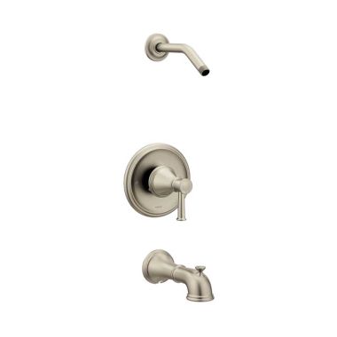 Click here to see Moen T3313NHBN Moen T3313NHBN Brushed Nickel Belfield Tub and Shower Trim - Less Head