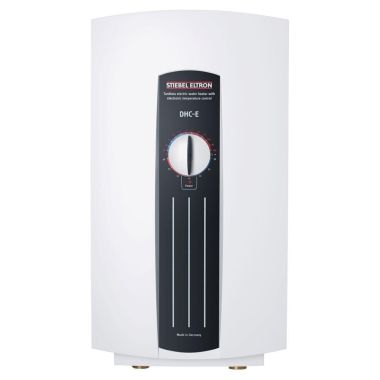 Click here to see Stiebel Eltron DHC-E 8/10 Stiebel Eltron Point-of-Use Electric Tankless Water Heater w/ Switchable Power Output, 240v, 9.6 & 7.2 kW, 1.5 GPM - DHC-E 8/10 (224201)