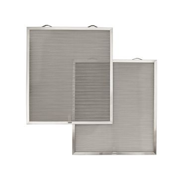 Click here to see Broan HPFA130 Broan-NuTone Replacement Deluxe Micro-mesh Filters with Decorative Plate - HPFA130