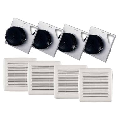 Click here to see Broan AE110F Broan-NuTone AE110F 110 CFM, 1.0 Sones, Energy Star Finish, Covers Only (4 Pack)