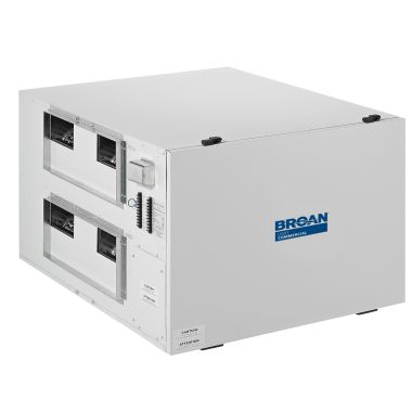 Click here to see Broan B12LCEHSNW Broan-NuTone Light Commercial Energy Recovery Ventilator (ERV), 1026 CFM, Side Ports - B12LCEHSNW