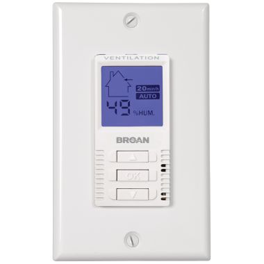Click here to see Broan VT7W Broan-NuTone Deco-Touch Wall Control For ERV and HRV Units - VT7W