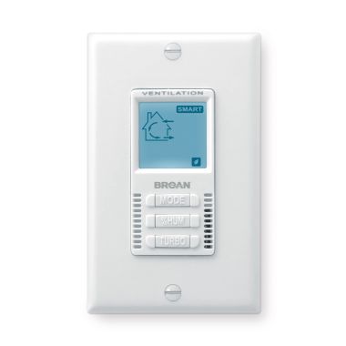 Click here to see Broan VT9W Broan-NuTone HE Series Wall Control With 5 Manual Modes - VT9W