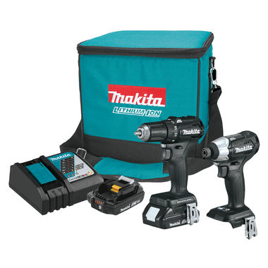 Click here to see Makita CX200RB Makita 18V LXT Lithium-Ion Sub-Compact Brushless Cordless 2-Piece Combo Kit (2.0Ah) - CX200RB