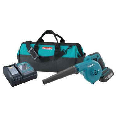 Click here to see Makita DUB182 Makita 3.0Ah 18V LXT Lithium-Ion Cordless Blower Kit - DUB182
