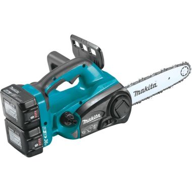 Click here to see Makita XCU02PM Makita 36V (18V X2) LXT Lithium-Ion Cordless Chain Saw Kit with 2-Pack 4.0Ah Battery and Dual-Port Charger - XCU02PM