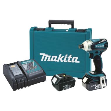Click here to see Makita XDT01 Makita 18V LXT Lithium-Ion Brushless Cordess 3-Speed Impact Driver Kit with 2-Pack 3.0Ah Battery, Charger, and Tool Case - XDT01