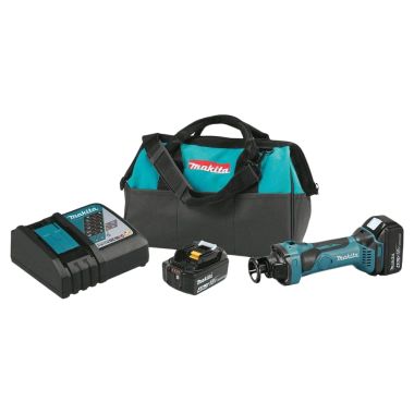 Click here to see Makita XOC01MB Makita 18V LXT Lithium-Ion Cordless Cut-Out Tool Kit with 2-Pack 4.0Ah Battery, Charger, and Tool Bag - XOC01MB