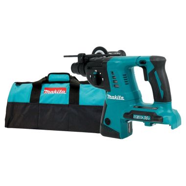 Click here to see Makita XRH05Z Makita 36V (18V X2) LXT 1in Cordless SDS-PLUS Rotary Hammer, 3-Mode Operation, One-Touch Sliding Chuck, 1250 RPM, 2.2 ft.lbs., Tool Only - XRH05Z 