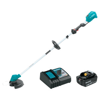Click here to see Makita XRU04M1 Makita 18V LXT Lithium-Ion Brushless Cordless String Trimmer Kit with Battery and Charger - XRU04M1