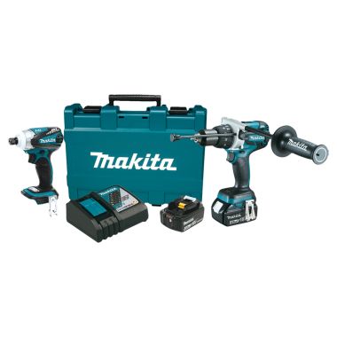Click here to see Makita XT252MB Makita XT252MB 18V LXT Lithium-Ion Brushless Cordless 2-Pc. Combo Kit (4.0Ah)