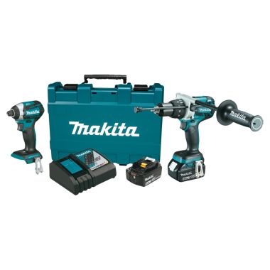 Click here to see Makita XT268M Makita 18V LXT Lithium-Ion Brushless Cordless 2-Pc Combo Kit (4.0Ah) - XT268M 