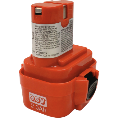 Click here to see Makita 192596-6 Makita 9.6V Ni-Cd 2.0Ah Pod Style Battery 9122 - 192596-6