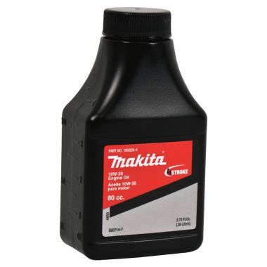 Click here to see Makita 195826-4 Makita 4-Cycle Engine Oil, 10W-30, 2.7 oz. - 195826-4