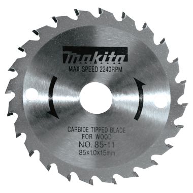 Click here to see Makita 721005-A Makita 3-3/8in 24T Carbide‑Tipped Circular Saw Blade for Makita SH01W Cordless Circular Saw - 721005-A