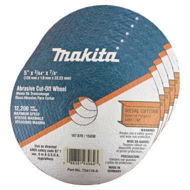Click here to see Makita 724116-A-25 Makita 25-Pack 5