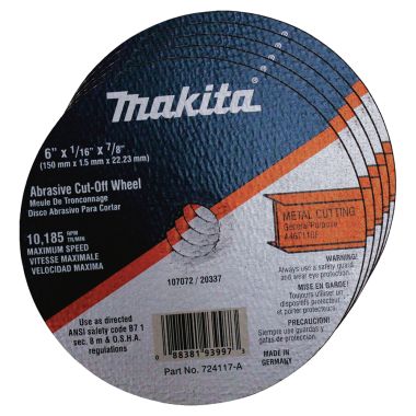 Click here to see Makita 724117-A-25 Makita 6