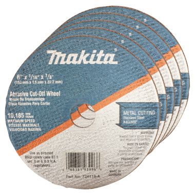 Click here to see Makita 724118-A-25 Makita 25-Pack 6